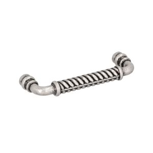 Tirador para mueble 825 en zamac dist entre ejes 96mm brillante lote de 6