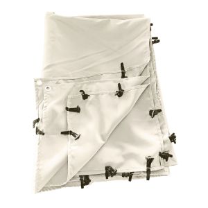 Lona beige de 2,96 x 2,50m para pérgola de 3 × 2,5m nice