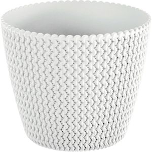 Maceta splofy - 30x25 cm - blanco