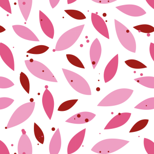 Papel pintado floral rosa 60cm por 250cm