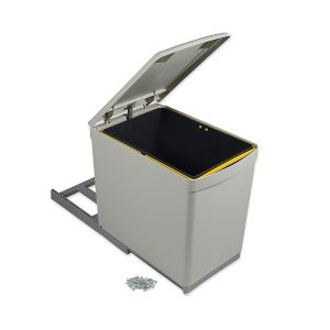 Emuca contenedor de reciclaje de fijación inferior y extracción manual
