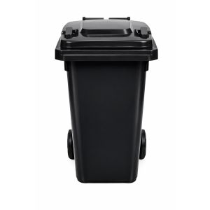 240 l | negro | contenedor de basura reciclables de colores con ruedas 240