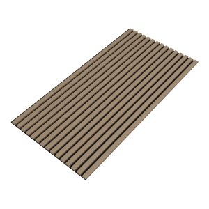 Set 4 paneles acústicos vang mdf 120×60×2 cm (2,88 m²) - nogal claro