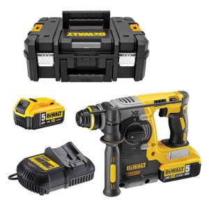 Taladro percutor sin cable - brushless - 18v - 2x5ah - sds-plus - 24mm