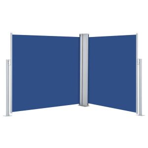 vidaXL toldo lateral retráctil azul 100x600 cm