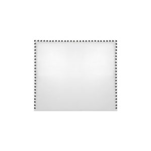 Cabecero lirio polipiel blanco 220