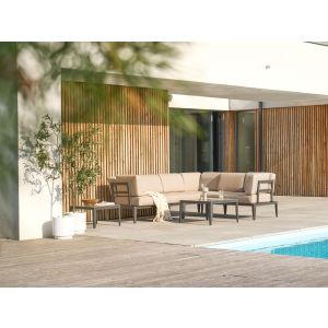 Conjunto de jardín gris rima iii
