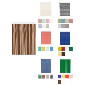 130 x 240 cm | marbella - marrón | cortinas de exterior impermeables – cor