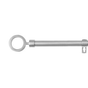 Barra de forja extensible y decorativa(gris, 160-310cm aros)