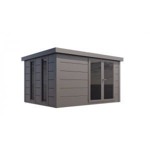 Caseta de jardin nh14 iluminado | antracita | 388 x 298 - novo habitat