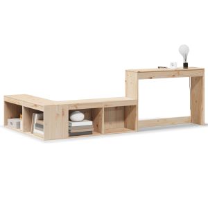 Casa lúmina - mesita de noche madera madeira  232 x 122 x 75 cm