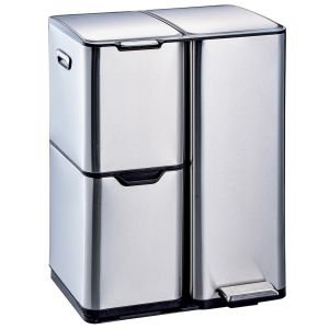Cubo de basura de cocina de reciclaje 60l haja
