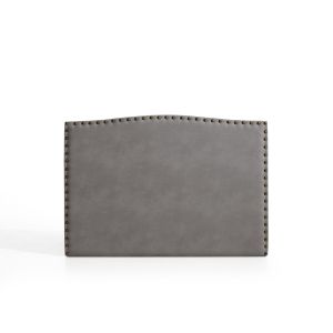 Cabecero ambar para cama de 80 de tela gris 115x115x8 matris