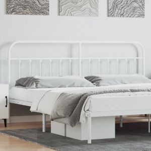 Cabecero de metal blanco 193 cm eso7975