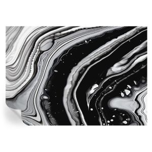 Papel pintado autoadhesivo ondas monocromáticas 208x146 tulup