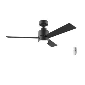 Cecotec ventilador de techo con luz energysilence aero 4850 style black. 30