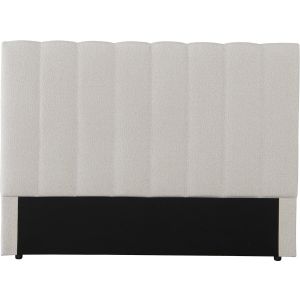 Cabecero de tela texturizada <<val thorens>> - beige - 140 cm