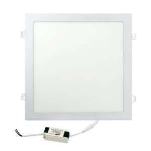 Downlight LED 24w blanco neutro 4200k cuadrado empotrar blanco