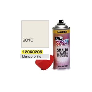 Spray pintura blanco brillo profundo 400 ml.
