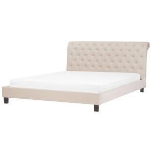 Cama tela reims 180 x 200 cm beige