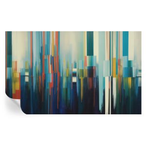 Murales autoadhesivos rayas abstractas 416x254 tulup