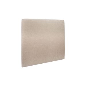 Cabecero tapizado 200 cm - tela natté marrón beige - beige marrón