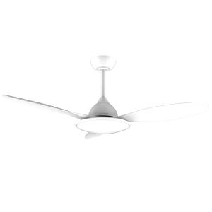 Cecotec ventilador de techo con luz energysilence 4800 light white. 36 w