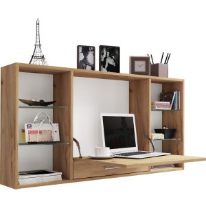 Vcm - escritorio de madera escritorio de pared teala