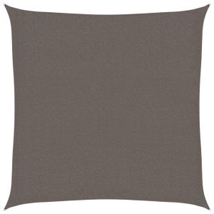 Toldo de vela gris antracita hdpe 160 g/m² 3x3 m