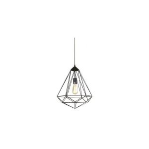 Lampara coLGante diamond E27 1m negro