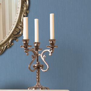 Papel pintado tnt textura seda lisa silk azul