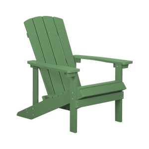 Silla de jardín adirondack verde