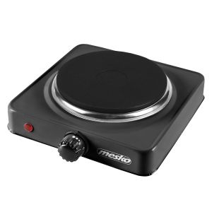 Hornillo eléctrico, zona cocinado 15,4 cm, te mesko ms 6508 negro 1000w