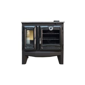 Estufa de leña independiente con horno -  3d 216