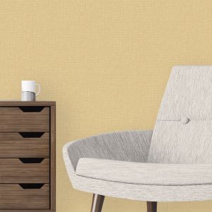 Papel pintado texturizado tnt esterilla ocre