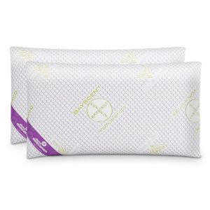 Nalui almofadas viscoelásticas  firmeza média aloe vera 70x38 cm