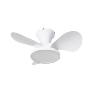 Ventilador de techo con luz punti con mando LED blanco