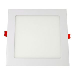 Downlight LED 15w blanco neutro 4200k cuadrado empotrar blanco