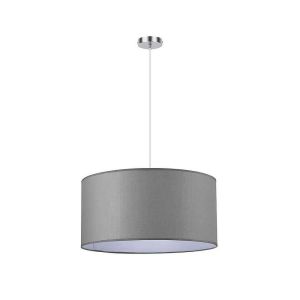 CoLGante chanza 3xE27 cromo/gris regx50x50 cm