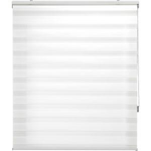 Blindecor lira | estor enrollable noche y día 100x180  blanco