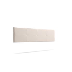 Cabecero tapizado altea polipiel 210x50x5 cm - moonia