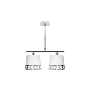 Dalia chandelier 2xe14 white