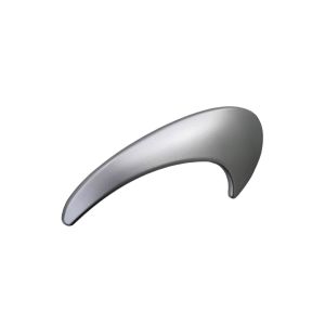 Tirador de mueble en abs cromado mate entre ejes 32 mm