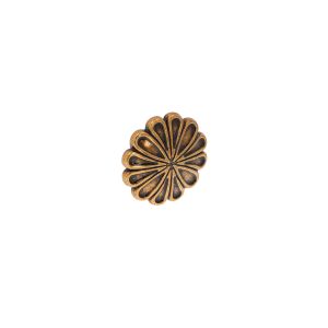 Pomo para muebles en zamac 35 x 23 mm de diam