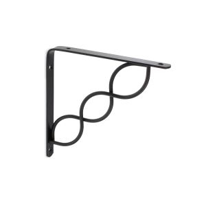 Escuadra de balda rei 1467 | 20x200x200 mm | gris forja