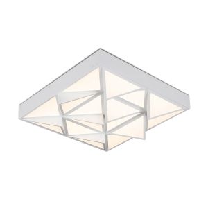 Lámpara de techo LED diamond  azabak - 66 w - blanco - metal + acrylic