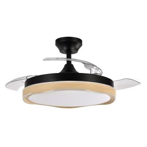 Ventilador de techo LED "blondi" regulable con control remoto (72w 3cct 720