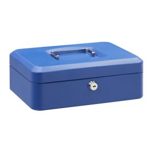 Arregui elegant c9235 caja caudales acero con bandeja, 25 cm ancho, azul
