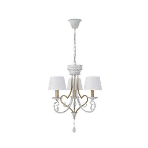 Crasas chandelier 3xe14 white