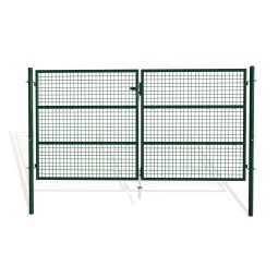 Puerta batiente de malla metálica 3m oLGa a.150cm verde